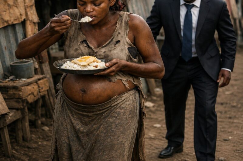 Un milliardaire rentre d’Amérique et découvre sa femme enceinte vivant dans une maison abandonnée !
