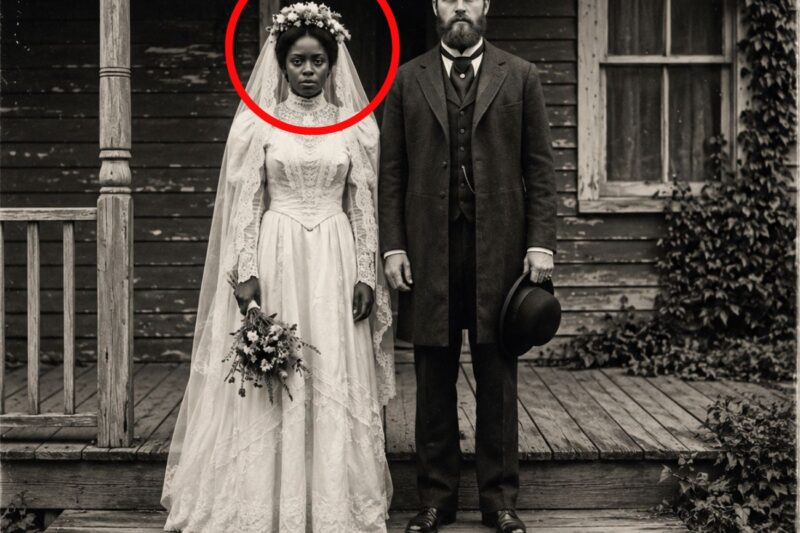 Questa foto di matrimonio del 1890 sembrava normale, finché le persone non notarono la mano della sposa.