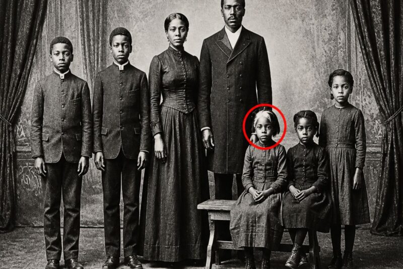 Era solo una foto di famiglia del 1882, e gli esperti impallidiscono quando la ingrandiscono!