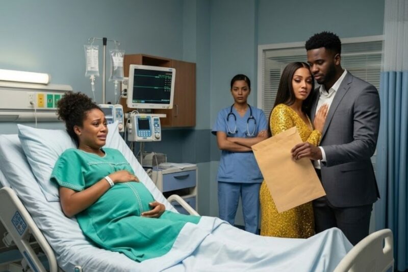 UNAWARE SHE HAD INHERITED $500 MILLION, HE DIVORCED HIS PREGNANT WIFE IN THE LABOUR ROOM FOR HIS MI