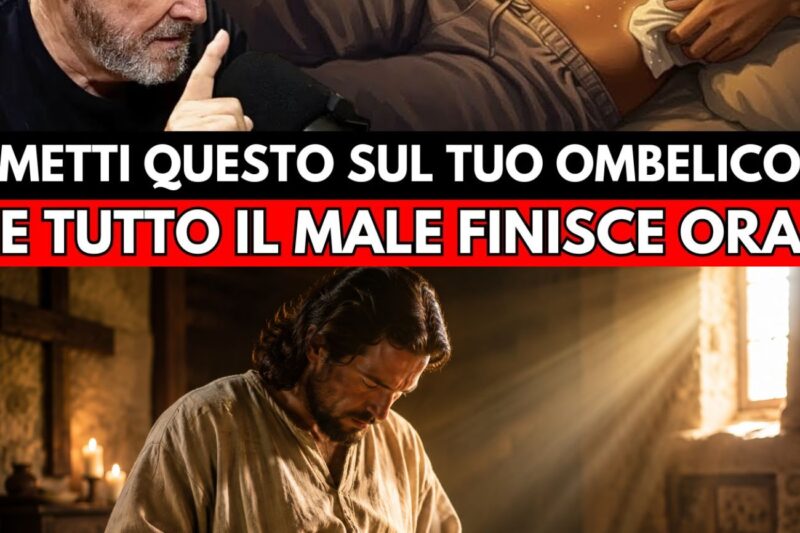 METTI QUESTO SUL TUO OMBELICO E ELIMINA OGNI MALEDIZIONE – ¡NON È MAGIA!