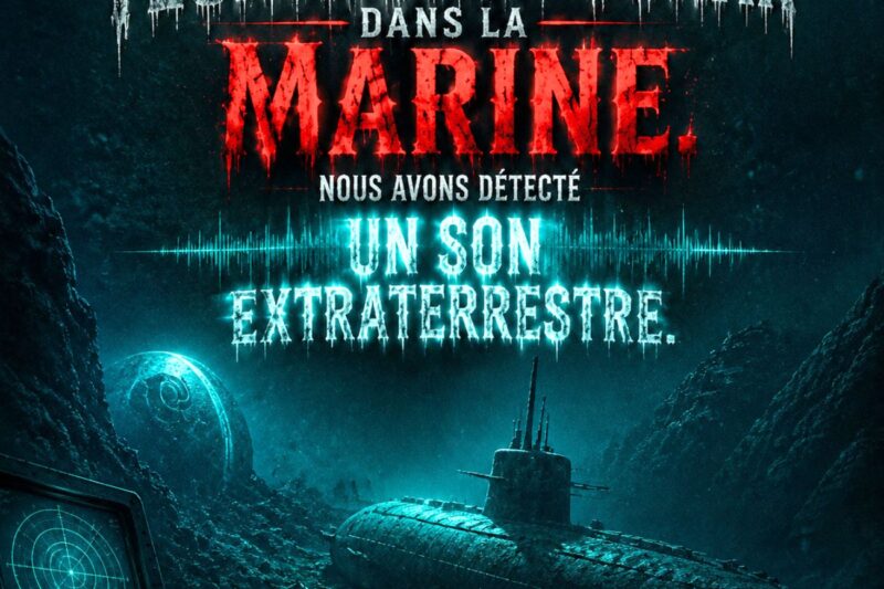 J’étais technicien sonar dans la Marine. Nous avons détecté un son extraterrestre.