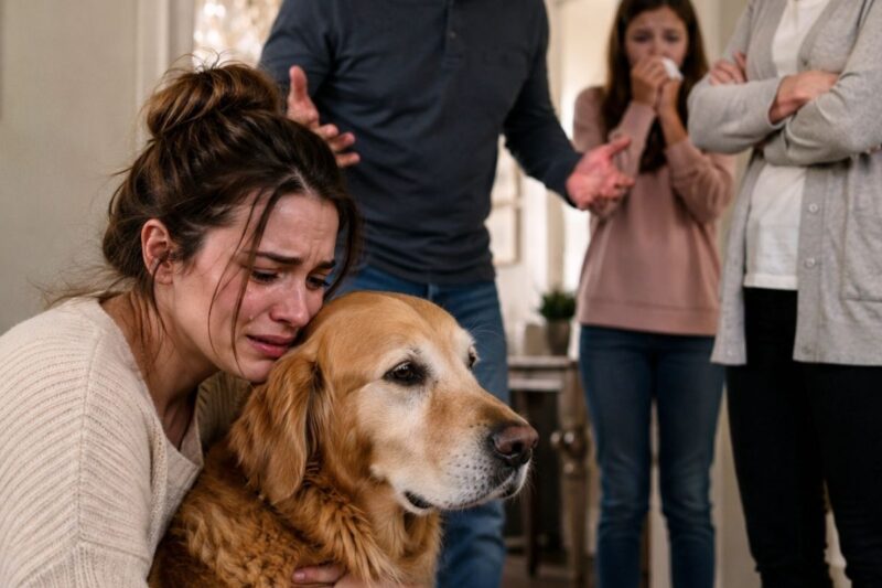 “Diamo via il tuo cane: tua nipote è allergica”, dissero i miei genitori a proposito del mio golden retriever di 11 anni.
