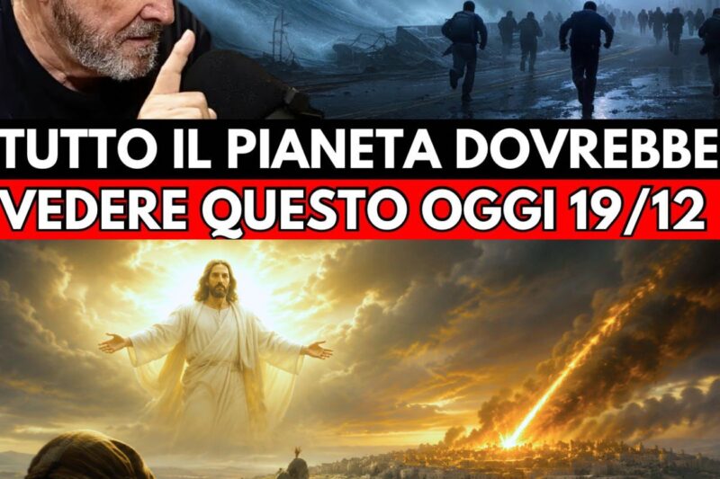 NON HANNO VOLUTO ASCOLTARE GESÙ… ORA È GIÀ TARDI
