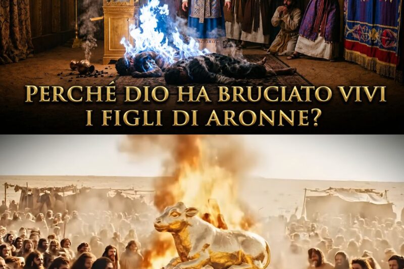 Perché Dio bruciò vivi i figli di Aronne? Il peccato che molti ignorano