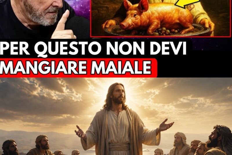 QUESTO DISSE DAVVERO GESÙ Riguardo al MANGIARE MAIALE (Non te l’avevano mai detto)