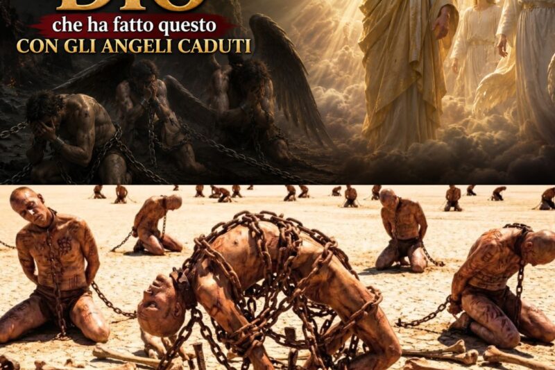 La verità mai rivelata su Dio che ha fatto questo con gli angeli caduti