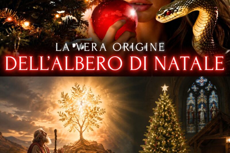 L’origine biblica dell’albero di Natale che NESSUNO conosce