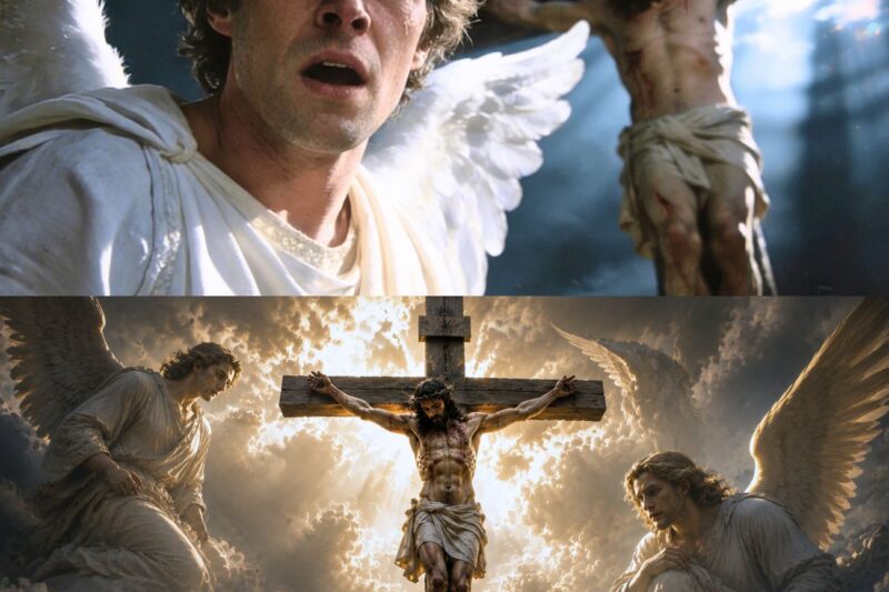 Questo è successo davvero quando gli angeli videro Gesù sulla croce