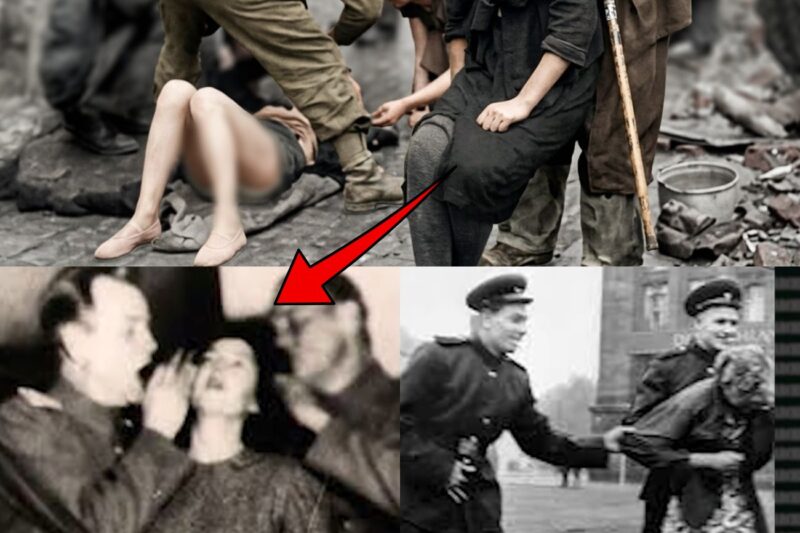 L’enfer des femmes nazies à Berlin en 1945 : 100 000 femmes allemandes brutalement agressées lors de la vengeance soviétique
