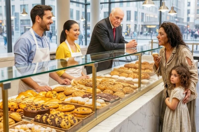 « Avez-vous un gâteau périmé pour ma fille ? » — Le millionnaire a tout entendu…