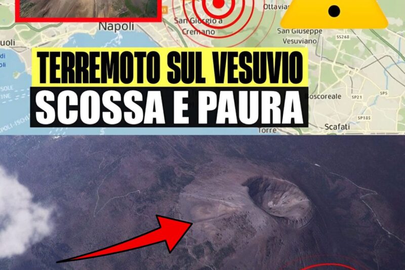 Terremoto sul Vesuvio: paura all’alba, ecco cosa sappiamo