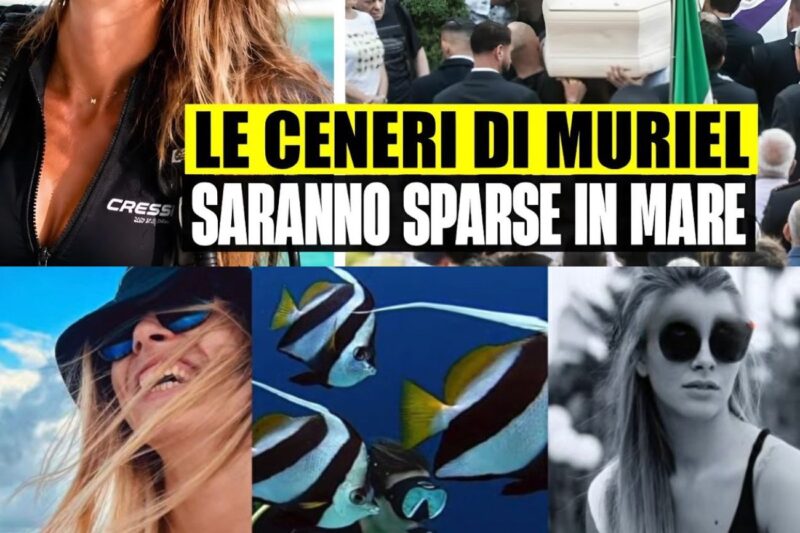 L’ultimo abbraccio a Muriel Oddenino: il mare diventa la casa eterna della giovane biologa