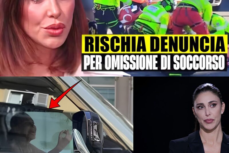 Belen Rodriguez nei guai: rischia la denuncia per omissione di soccorso dopo due incidenti a Milano