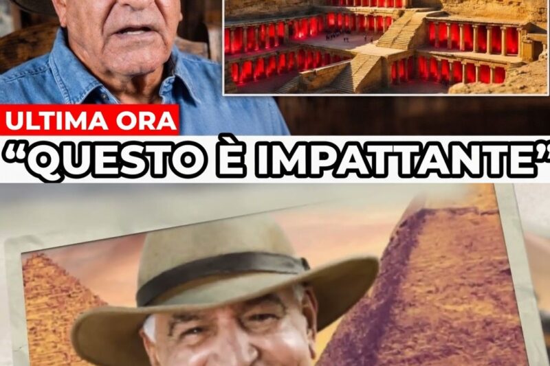Zahi Hawass finalmente rivela cosa si cela sotto la Sfinge e tutto cambia.