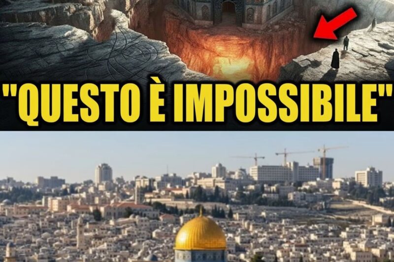 Brividi: ciò che hanno appena scoperto sotto il Monte del Tempio ha lasciato gli esperti senza parole