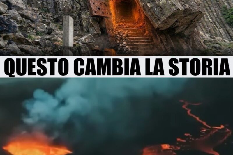 I droni svelano finalmente la verità sulla porta di pietra mobile in Irlanda.