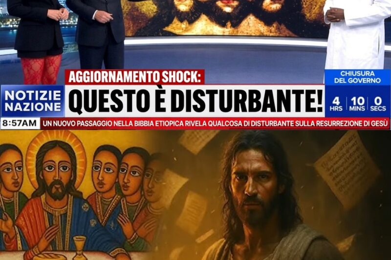 Un nuovo passo della Bibbia etiope rivela qualcosa di inquietante sulla risurrezione di Gesù.