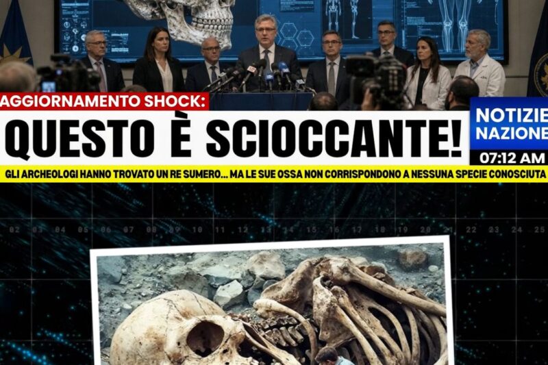 Gli archeologi hanno ritrovato un re sumero… ma le sue ossa non corrispondono a nessuna specie conosciuta.