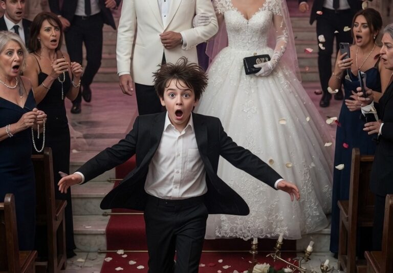 NE L’ÉPOUSEZ PAS… C’EST UN PIÈGE ! Un garçon a interrompu le mariage du milliardaire… et a révélé un secret terrifiant