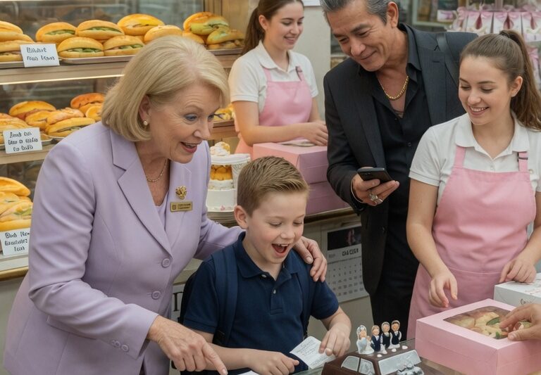 « Y a-t-il du gâteau périmé pour ma fille ?» — Le chef de la mafia écoutait…