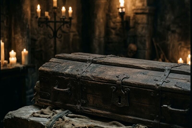 Un demone millenario che possiede un cadavere