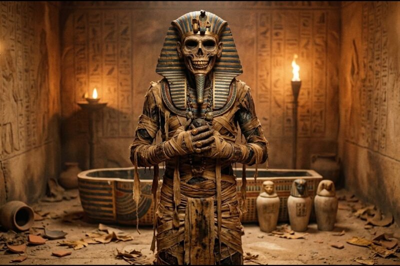 Sette incredibili reperti provenienti dalla tomba di Tutankhamon, un tempo nascosti al pubblico.