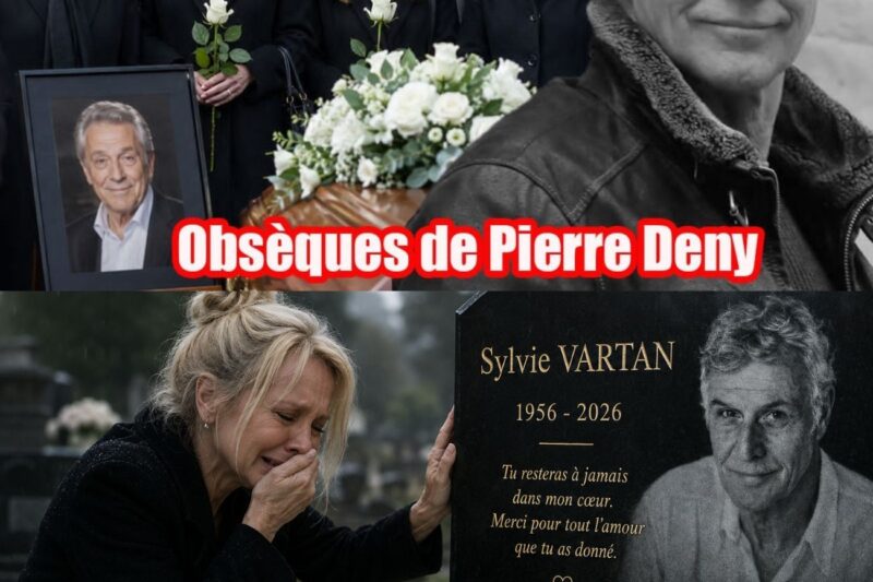 EN DIRECT – Obsèques de Pierre Deny : Sylvie Vartan et plusieurs stars arrivent en larmes dès l’aube