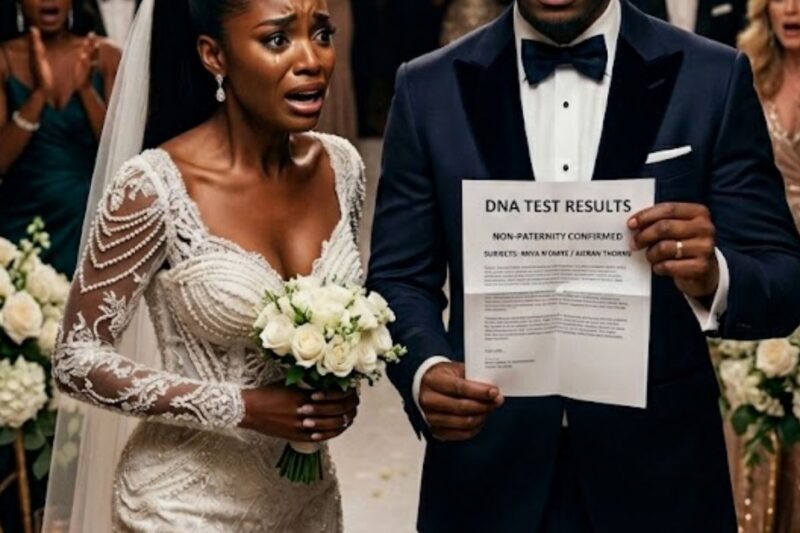 Un Milliardaire Interrompt son Mariage en Plein Cérémonie Après qu’une Serveuse Lui A Présenté un Test ADN et Sa Fiancée Reste Figée, Révélant un Secret qui Bouleverse Tout et Fait Trembler les Convives et les Témoins !