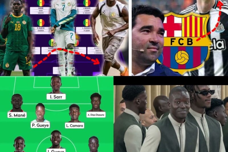 Assane Diao ,Ismaila Sarr et Sadio Mané Le Trio offensif probable contre la France..Barça ..Gordon