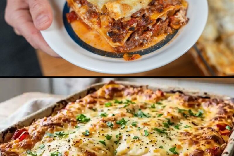 Lasagnes en 30 minutes, ultra fondantes au Air Fryer ou au four