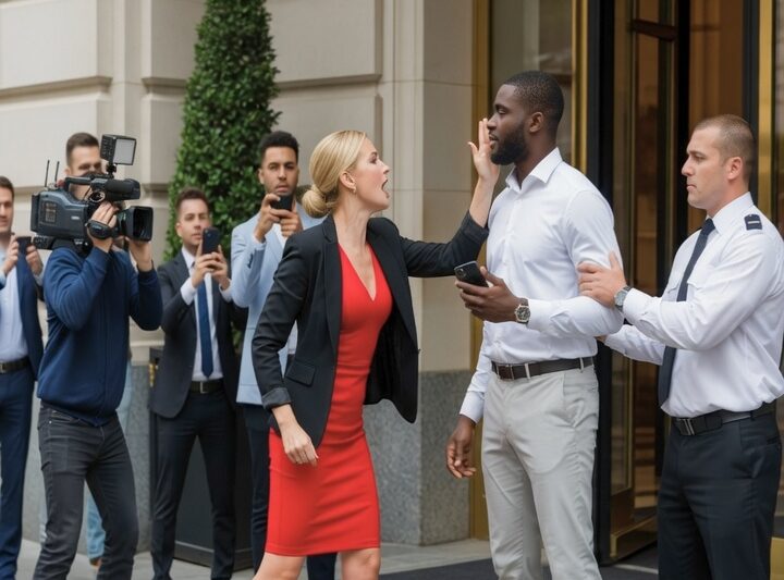Un PDG noir accusé de vol dans son propre hôtel, quelques minutes plus tard, il renvoie le directeur !