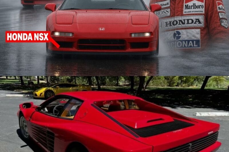 I meccanici della Ferrari si prendevano gioco della Honda NSX del 1990 finché Senna non la portò al limite.