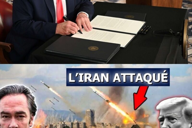 Trump ordonne une frappe MASSIVE contre l’Iran, l’Iran touche des F-35