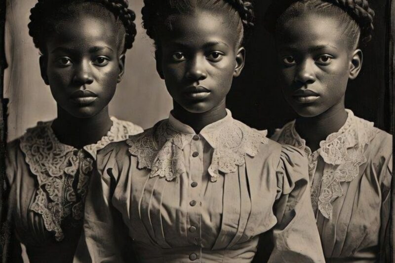Il ne s’agissait que d’un portrait de trois sœurs, mais des experts ont zoomé et découvert un secret.