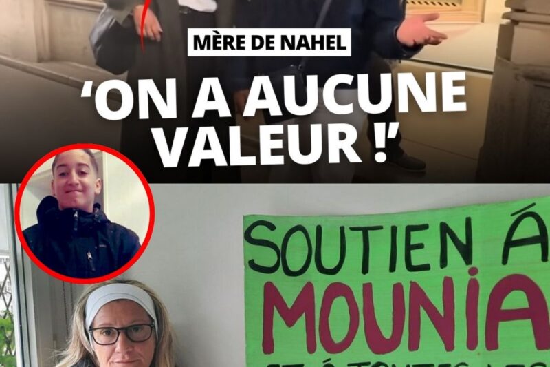 Les propos étranges de la mère de Nahel attisent les tensions autour des émeutes du PSG ! Alcool, père