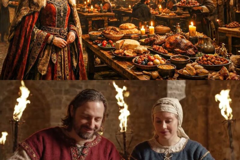 Année 1150 : Ce que les gens mangeaient dans les châteaux médiévaux