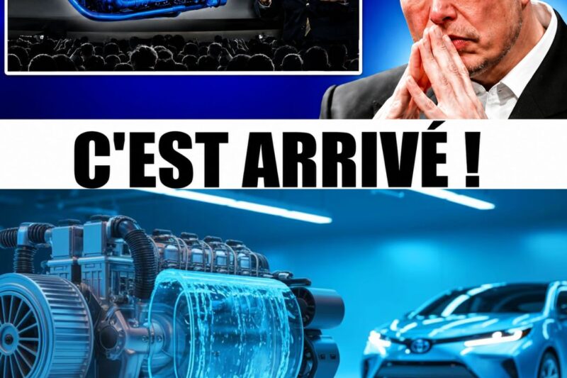 Il y a 5 minutes : le PDG de Toyota lâche une bombe sur le moteur à eau — les VE sont finis !