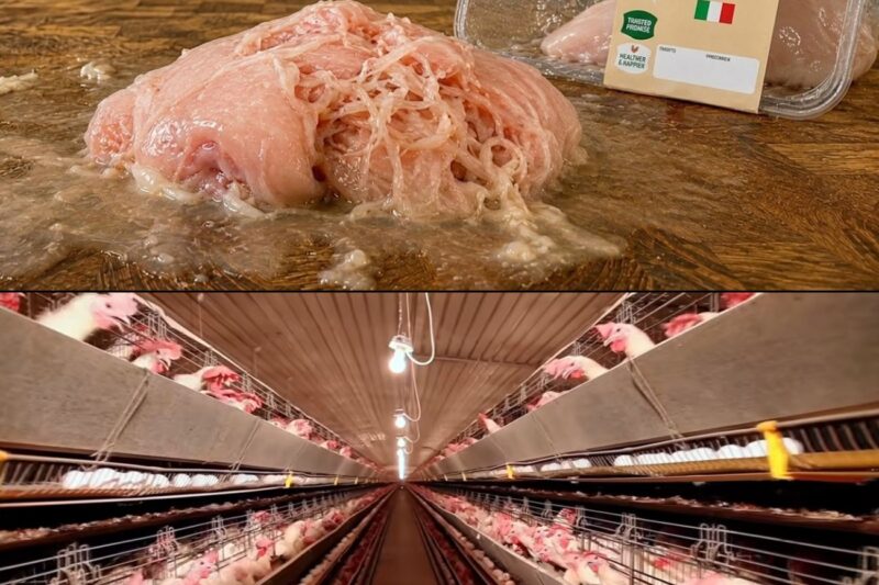La Verità Shock sul Pollo nei Supermercati Italiani: Oltre il 90% Contiene White Striping e il Triplo dei Grassi Normali