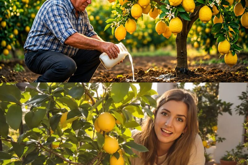 Posiziona questo sul tuo albero di limoni e guardalo ricoprersi di frutti in 60 giorni.