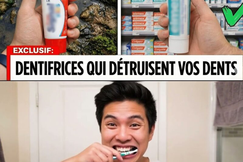 7 Pâtes à Dents Qui Détruisent Vos Dents (Dioxyde de Titane, Microplastiques…)