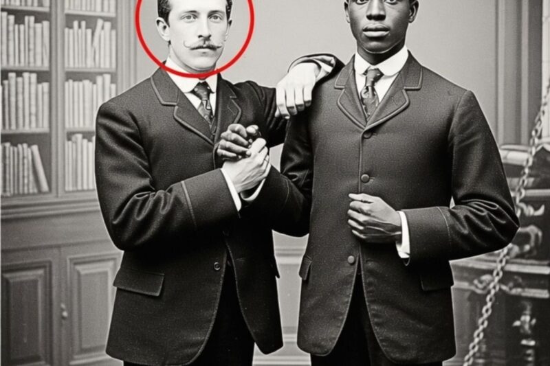 Cette photo de deux amis semblait innocente — jusqu’à ce que des historiens y découvrent un sombre secret