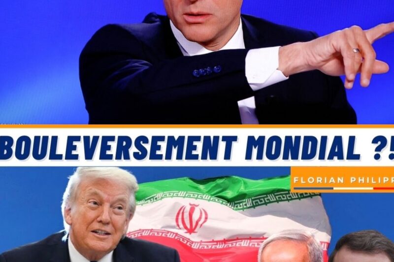 Accord Trump-Iran : Macron pète un câble en direct !