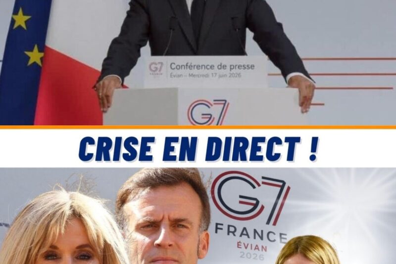 Brigitte et Macron : crise en direct au G7 !