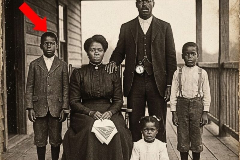 Il ne s’agissait que d’une photo de famille, mais les historiens ont agrandi l’image et ont découvert quelque chose d’impossible