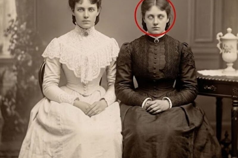 Ce portrait de deux sœurs datant de 1897 semble inoffensif — jusqu’à ce que l’on remarque leurs yeux.