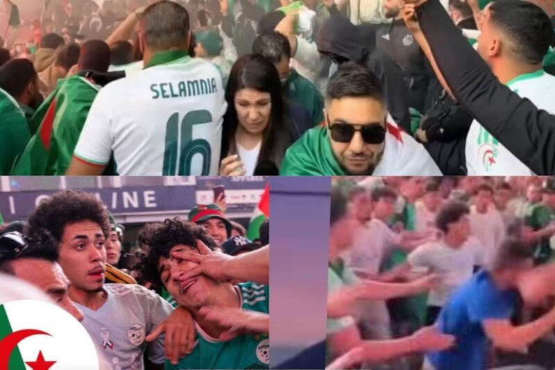 Les américains écoeurés par les supporters algériens ! Comme tt le monde ?!