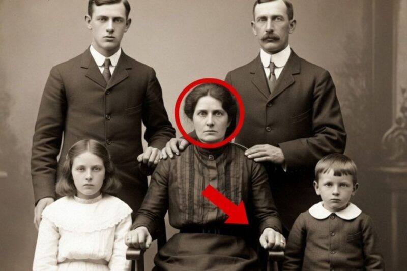 Cette photo de famille de 1910 semble anodine — jusqu’à ce que le regard de la mère change tout.