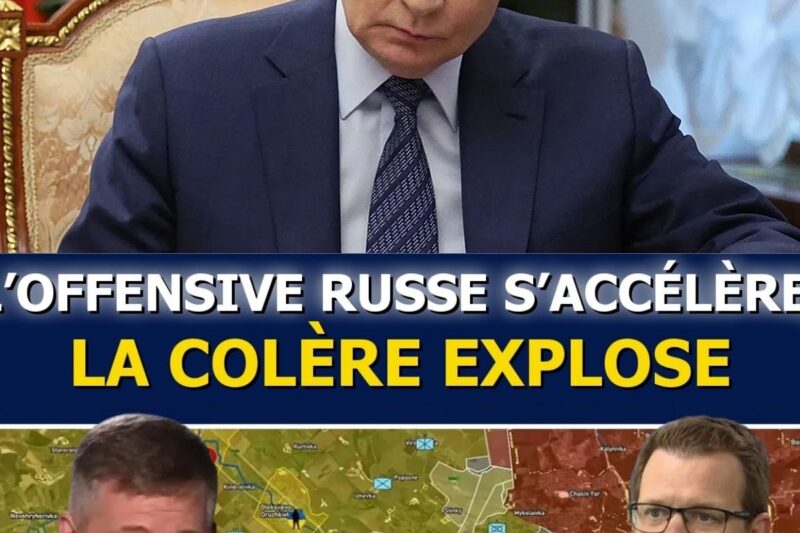 Stanislav Krapivnik : l’offensive russe s’accélère et la colère monte à Moscou