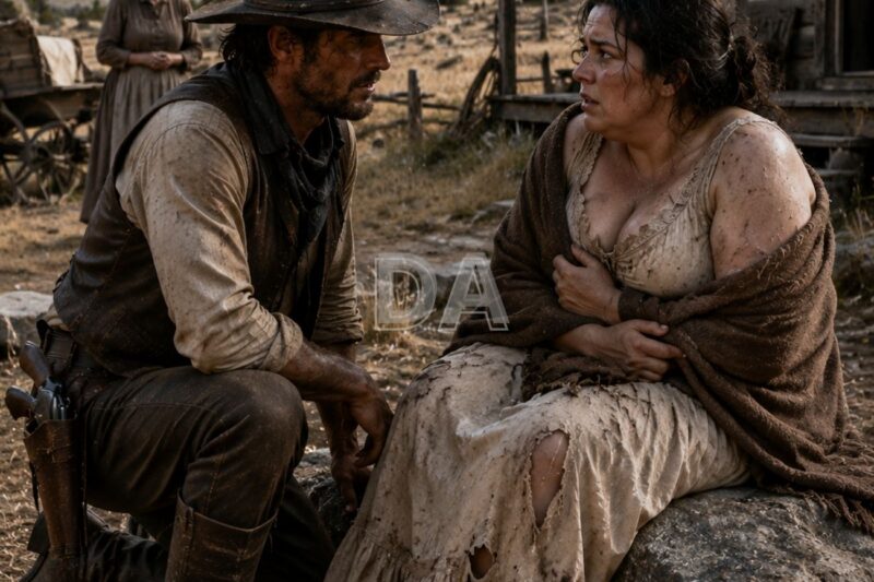«Guardala un po’», risero, poi il cowboy vide la bugia che avevano seppellito: «Mi avevano detto che eri sola… Lascia che ti dia dei figli, donna».